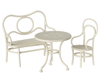 Café Set for Maileg Mice - Off White