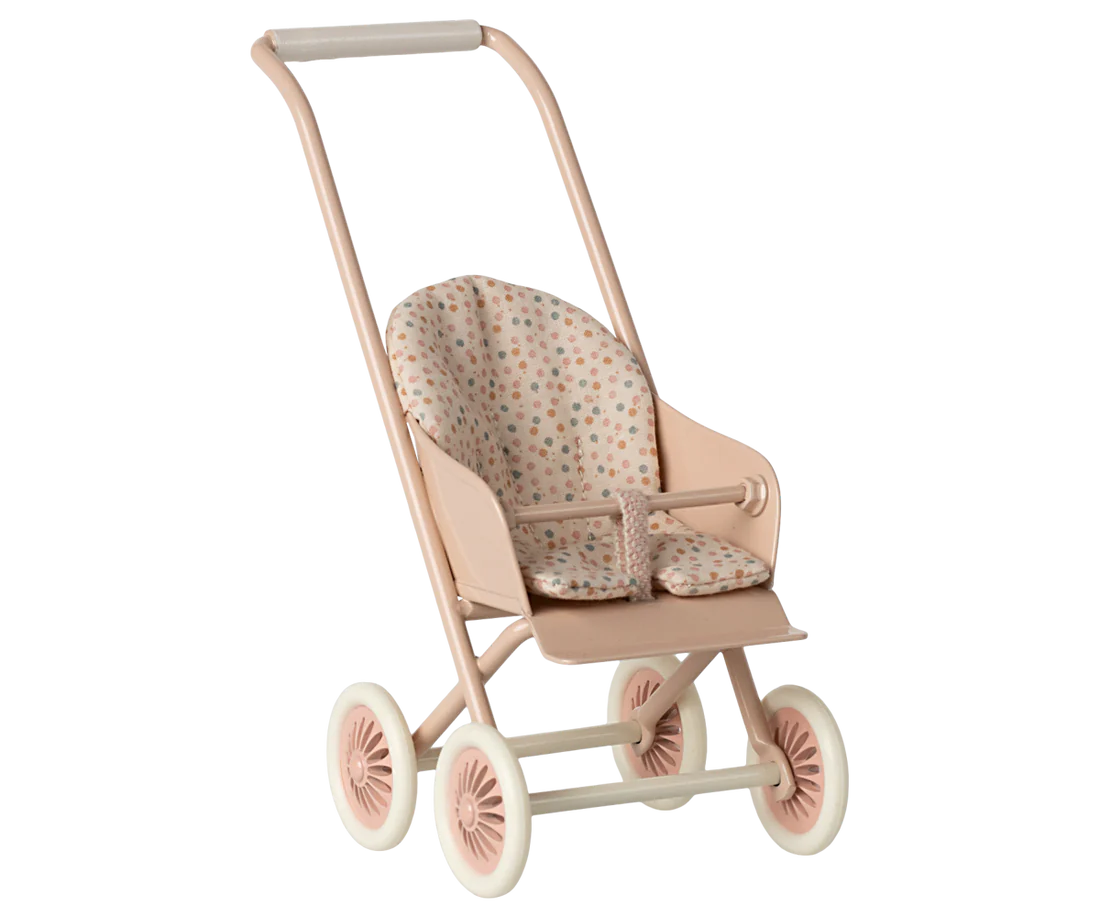 New Maileg 'Micro' Stroller - Powder