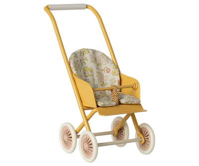 New Maileg 'Micro' Stroller - Yellow