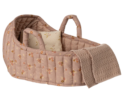 Maileg Large Carry Cot - Rose