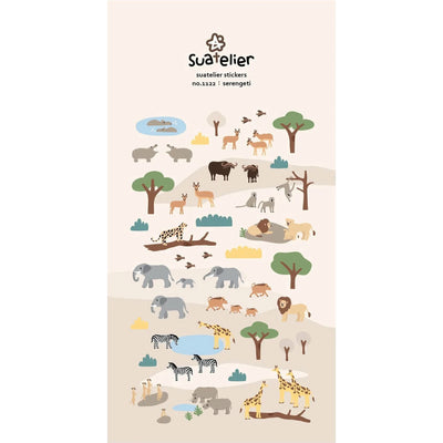 Serengeti Stickers - 1122 By Suatelier