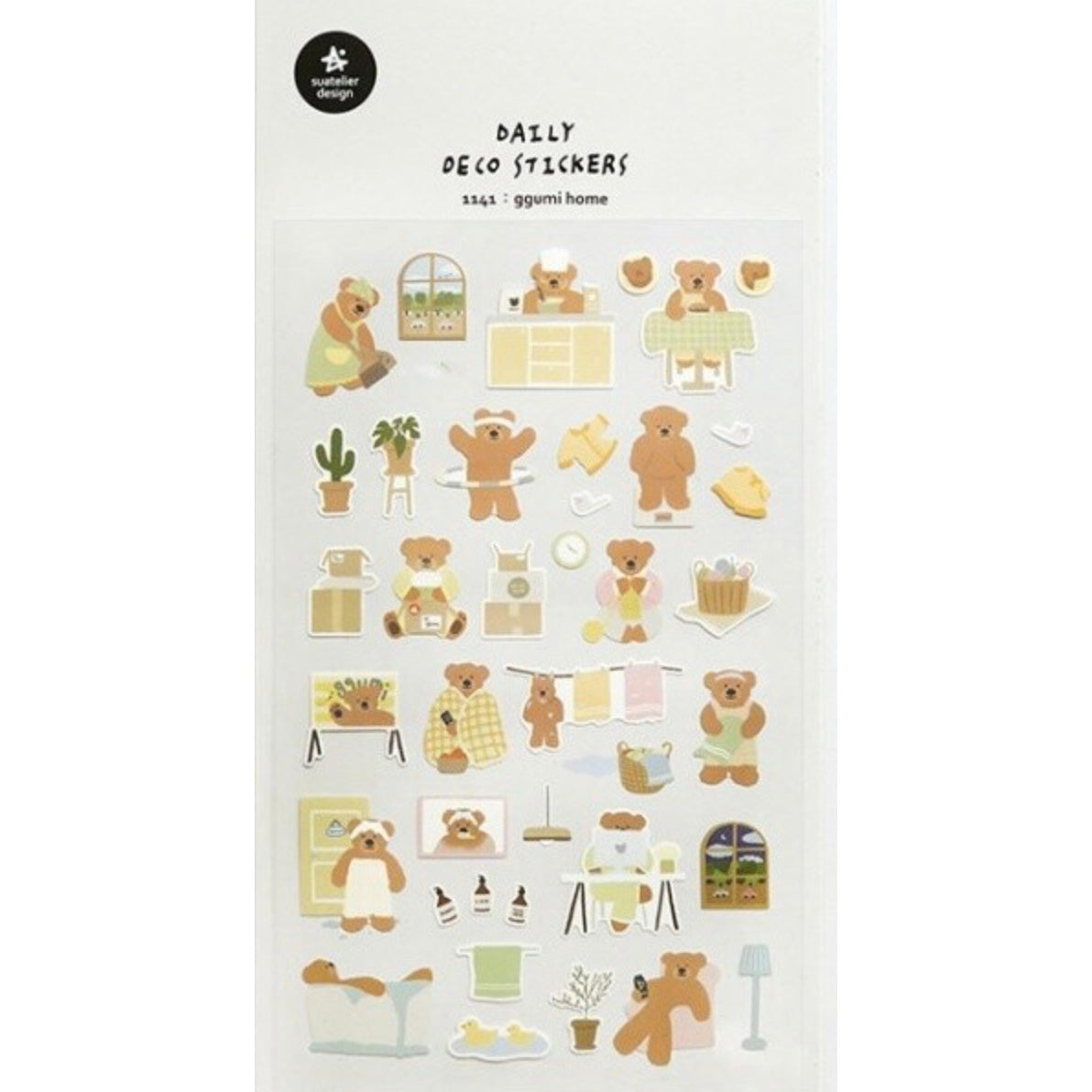 Ggumi Home Stickers - 1141 By Suatelier