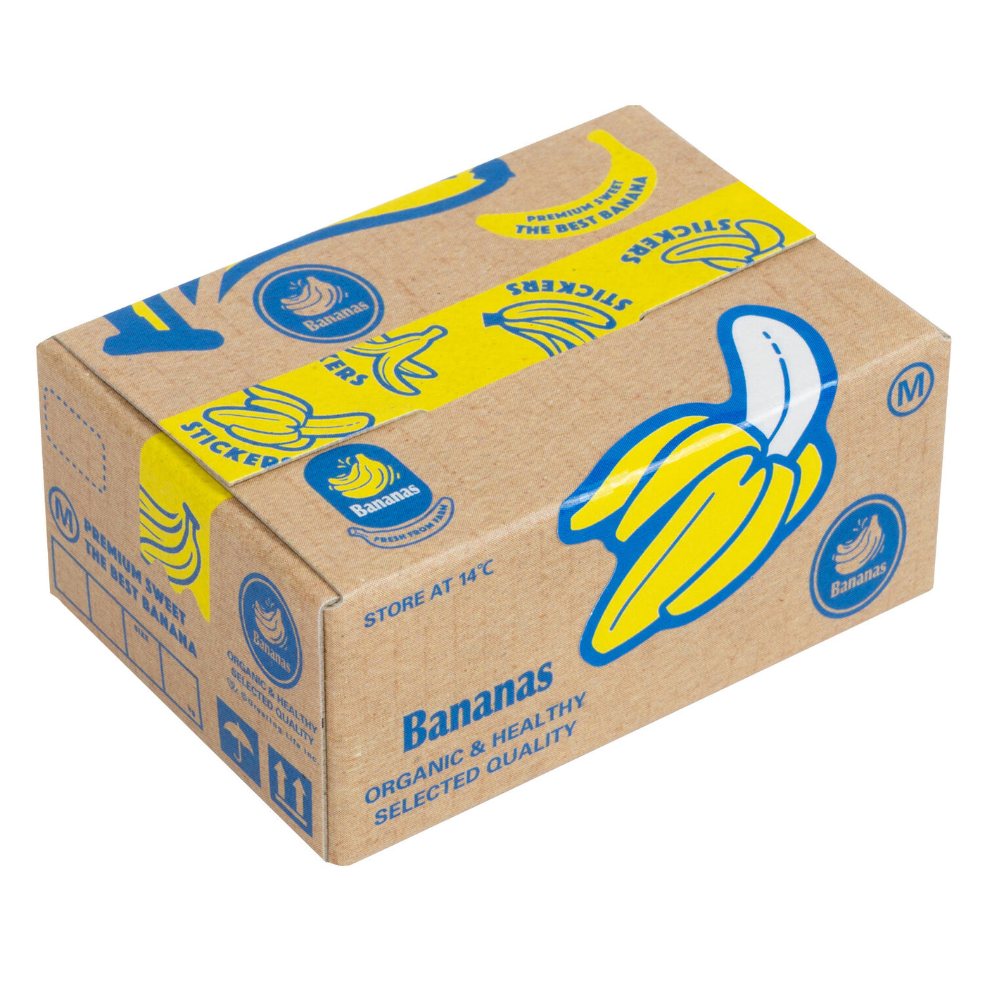 Bananas - Box of Haco Flake Stickers