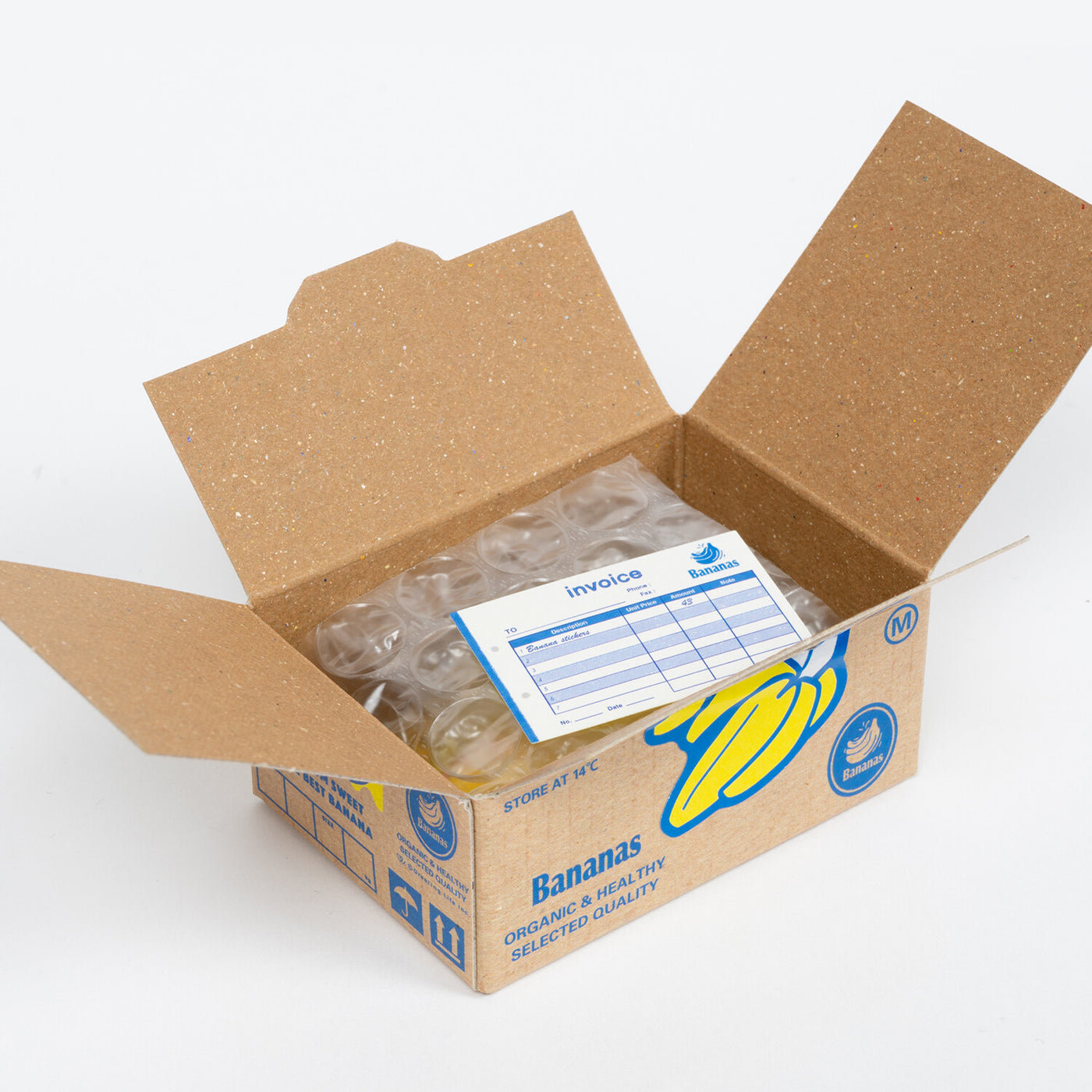 Bananas - Box of Haco Flake Stickers
