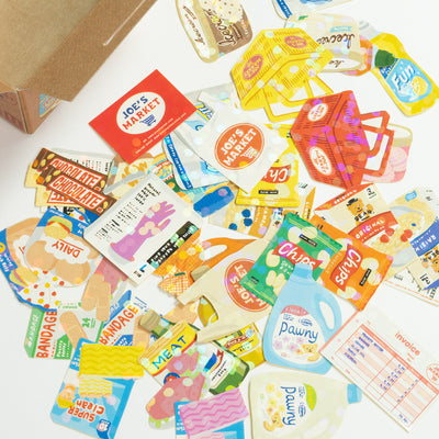 Supermarket - Box of Haco Flake Stickers