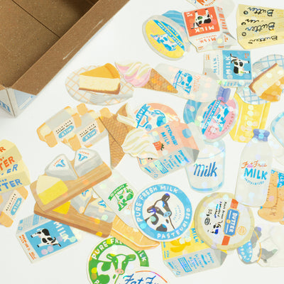 Dairy - Box of Haco Flake Stickers