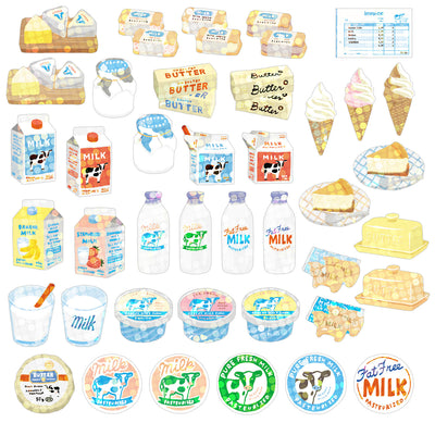 Dairy - Box of Haco Flake Stickers