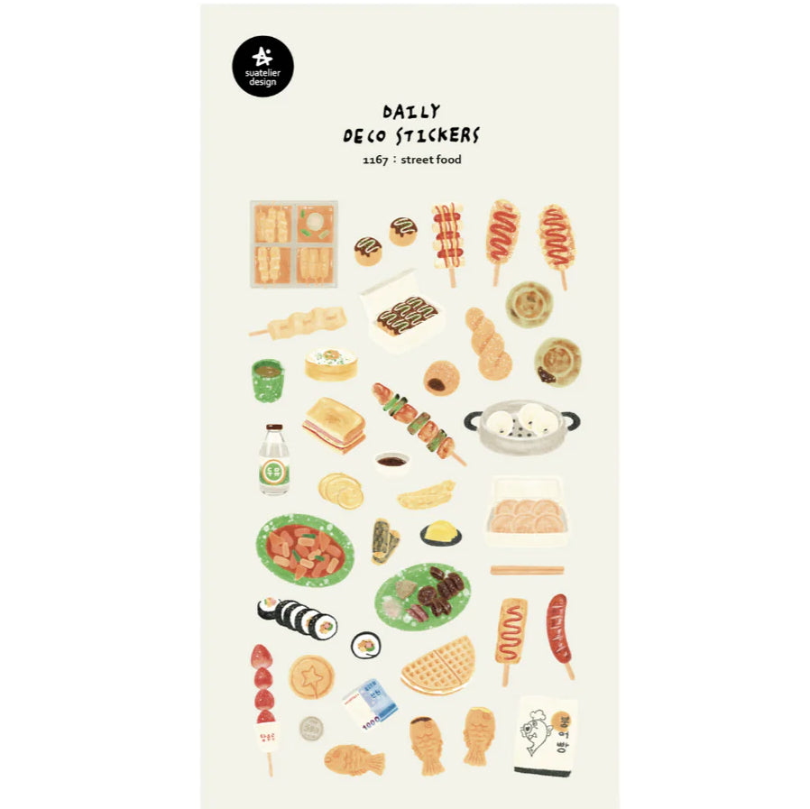 Streetfood Stickers - 1167 By Suatelier
