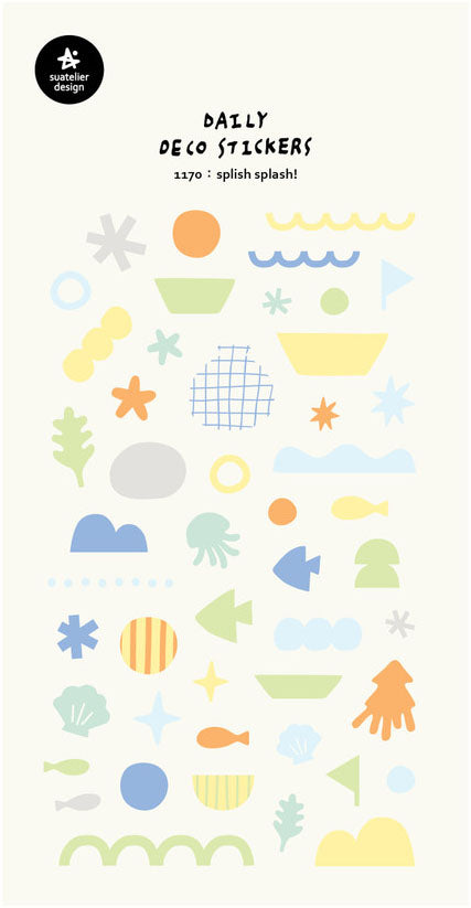 Splish Splash! Stickers - 1170