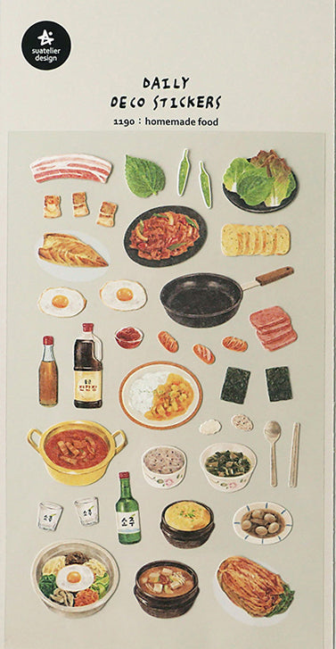 Homemade Food Stickers - 1190 By Suatelier