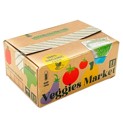 Vegetables - Box of Haco Flake Stickers