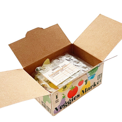 Vegetables - Box of Haco Flake Stickers