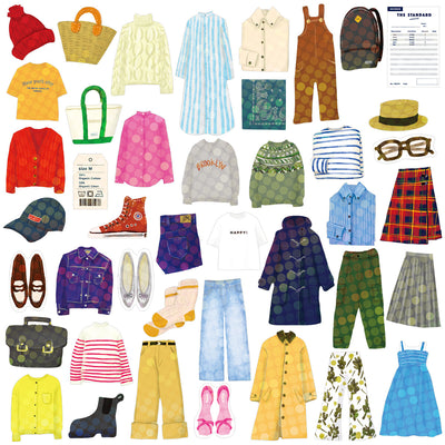 Fashion - Box of Haco Flake Stickers