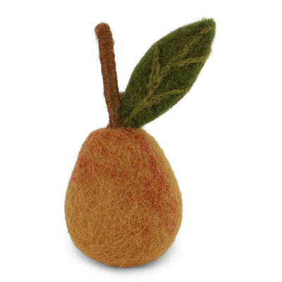 Yellow Pear Felt Hanging Decoration