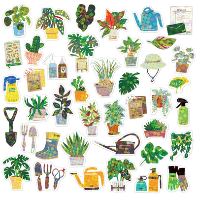 Plants - Box of Haco Flake Stickers