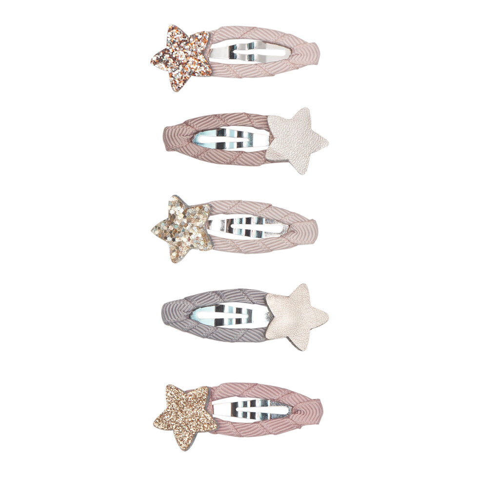 Mimi and Lula Mini Hair Clips - Stellina Sparkle Pack of 5