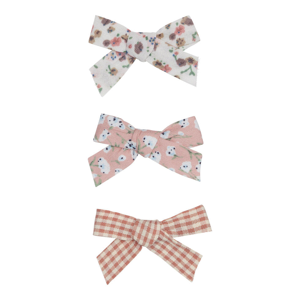 Mimi and Lula Hair Clips - Pippa Bow Salon Pack of 3