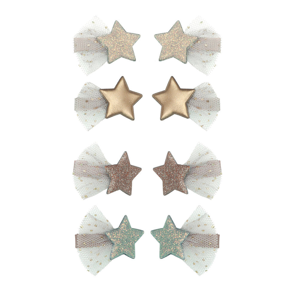 Mimi and Lula Mini Hair Clips - Ballet Star Pack of 8