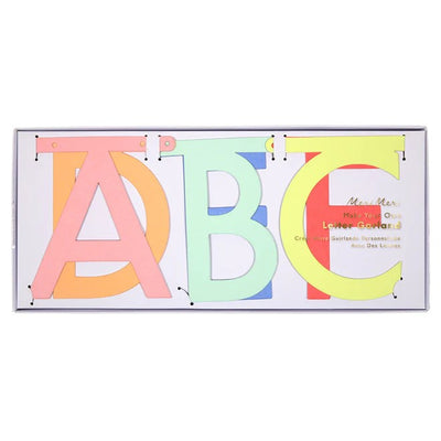 Neon Letter Garland Kit