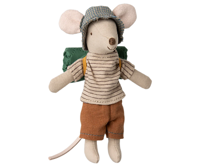 New Hiker Mouse - Big Brother Black Stripes with Sleeping Bag