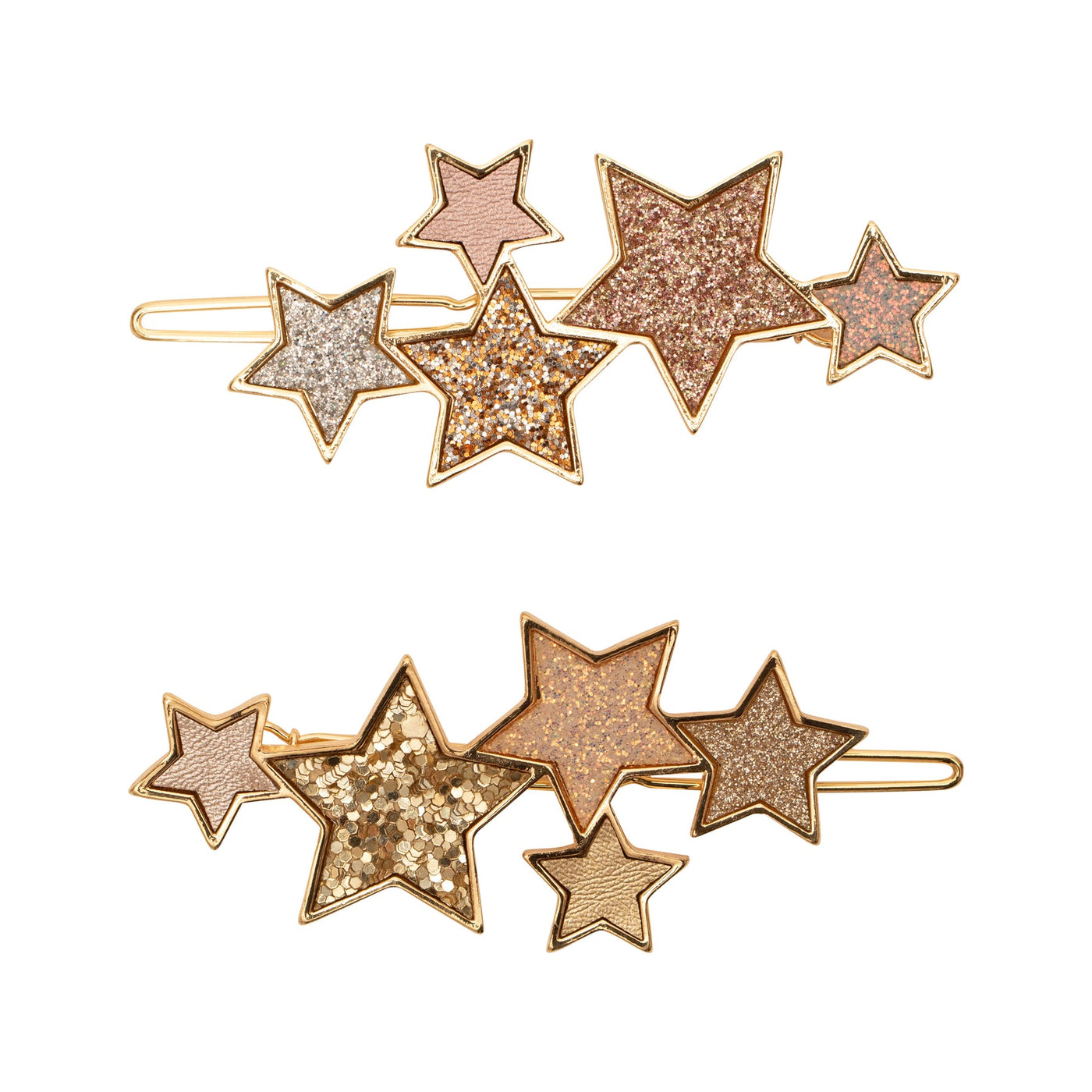 Mimi and Lula Hair Snap Grips - Starry Shimmer Pack of 2
