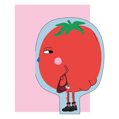 Hey Tomato! Die-Cut Greetings Card