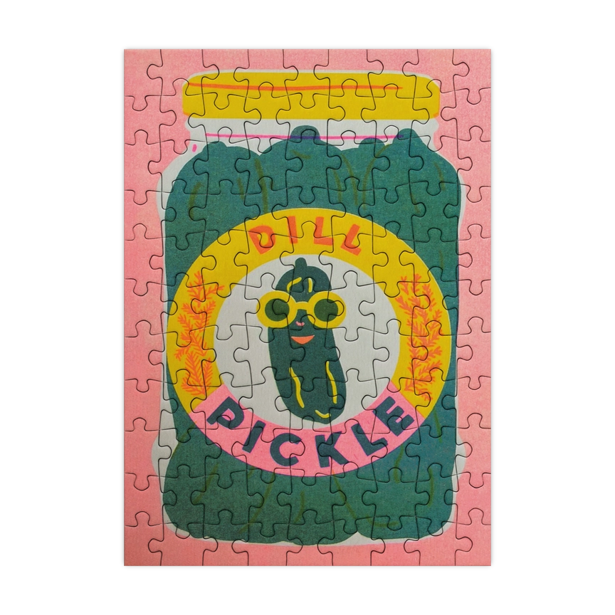 Mini 99 Piece Jigsaw Puzzle - Pickle