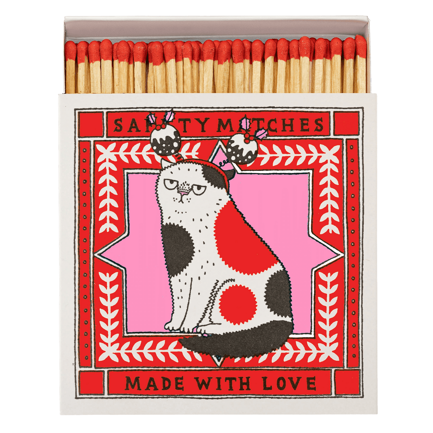 'Christmas Cat' Luxury Boxed Festive Matches