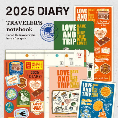 2025 Plastic Sheet Underlay - TRAVELER'S Notebook Insert