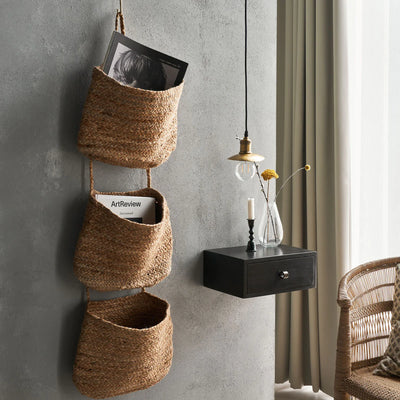 Hanging Storage Basket Trio