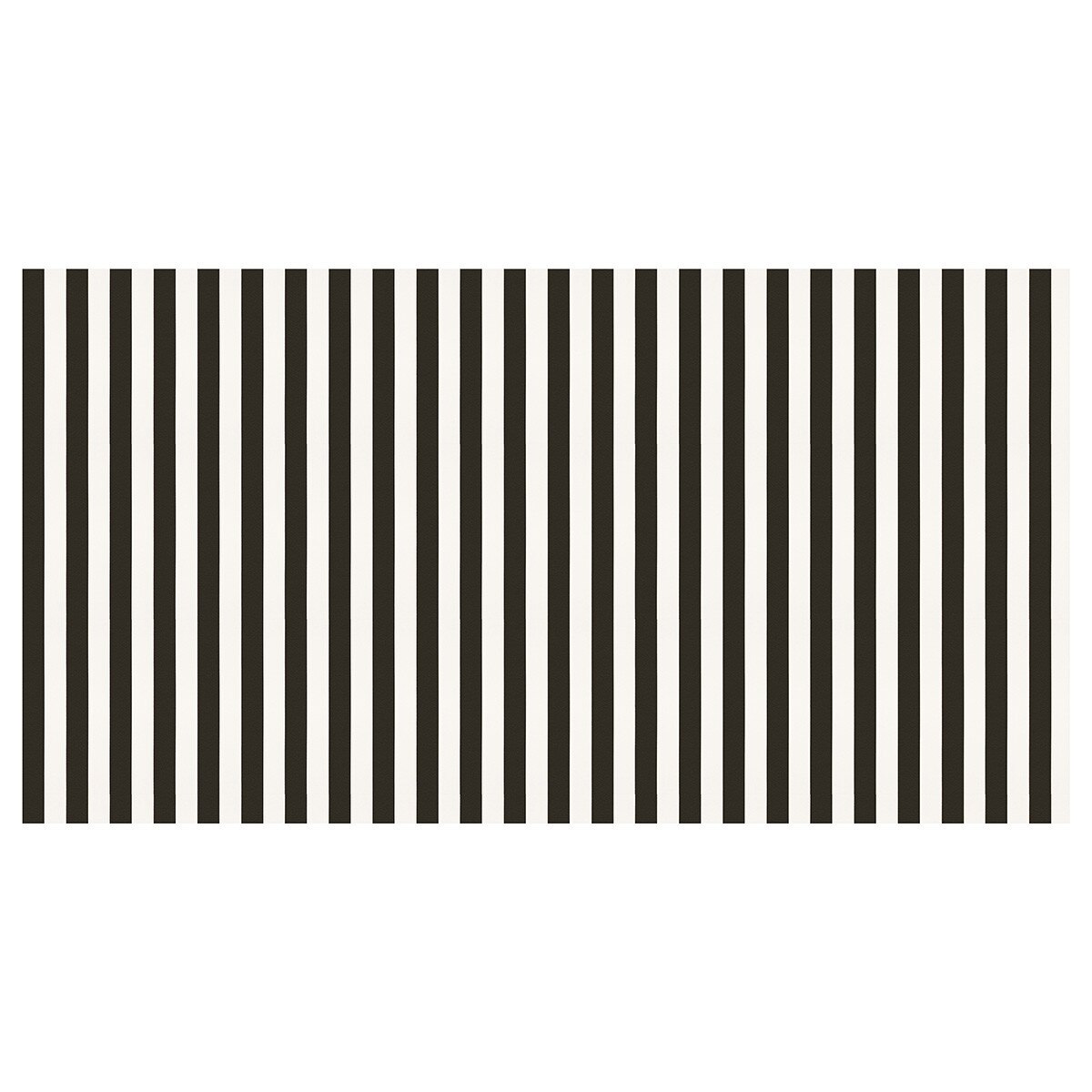 Black Striped Tablecloth
