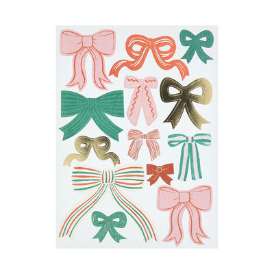 Christmas Bow Stickers