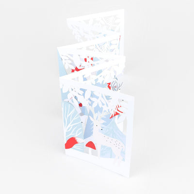 Winter Wonderland Concertina Card