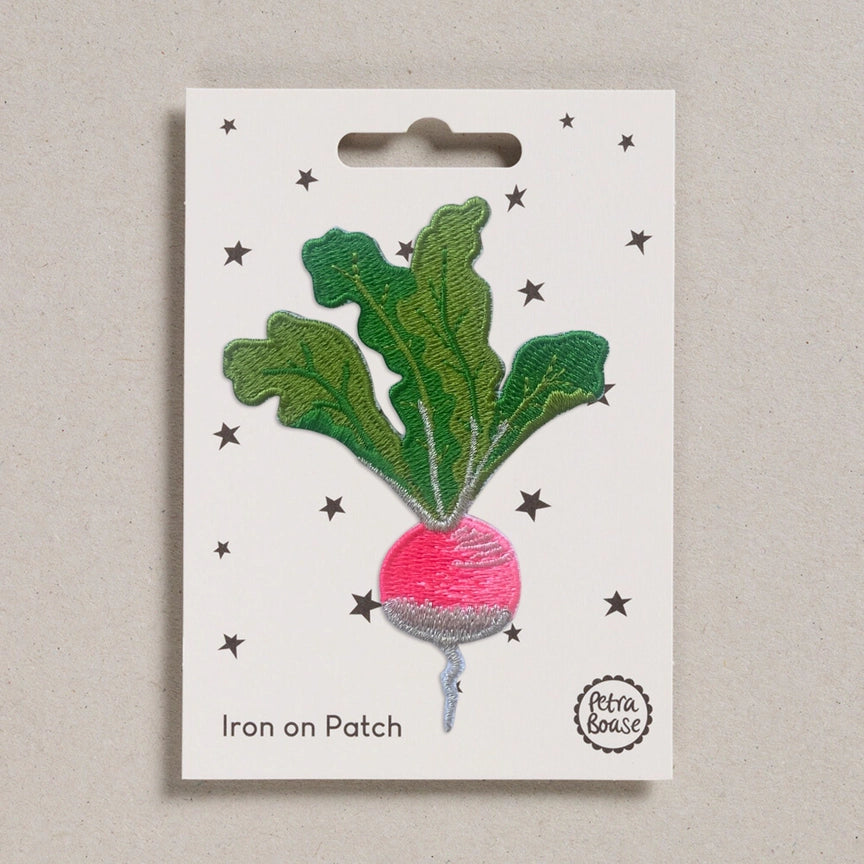 Radish Iron-On Patch