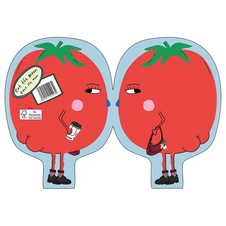 Hey Tomato! Die-Cut Greetings Card