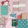 Liberty Festive Paper Gift Bags with Stickers - Pack of 10