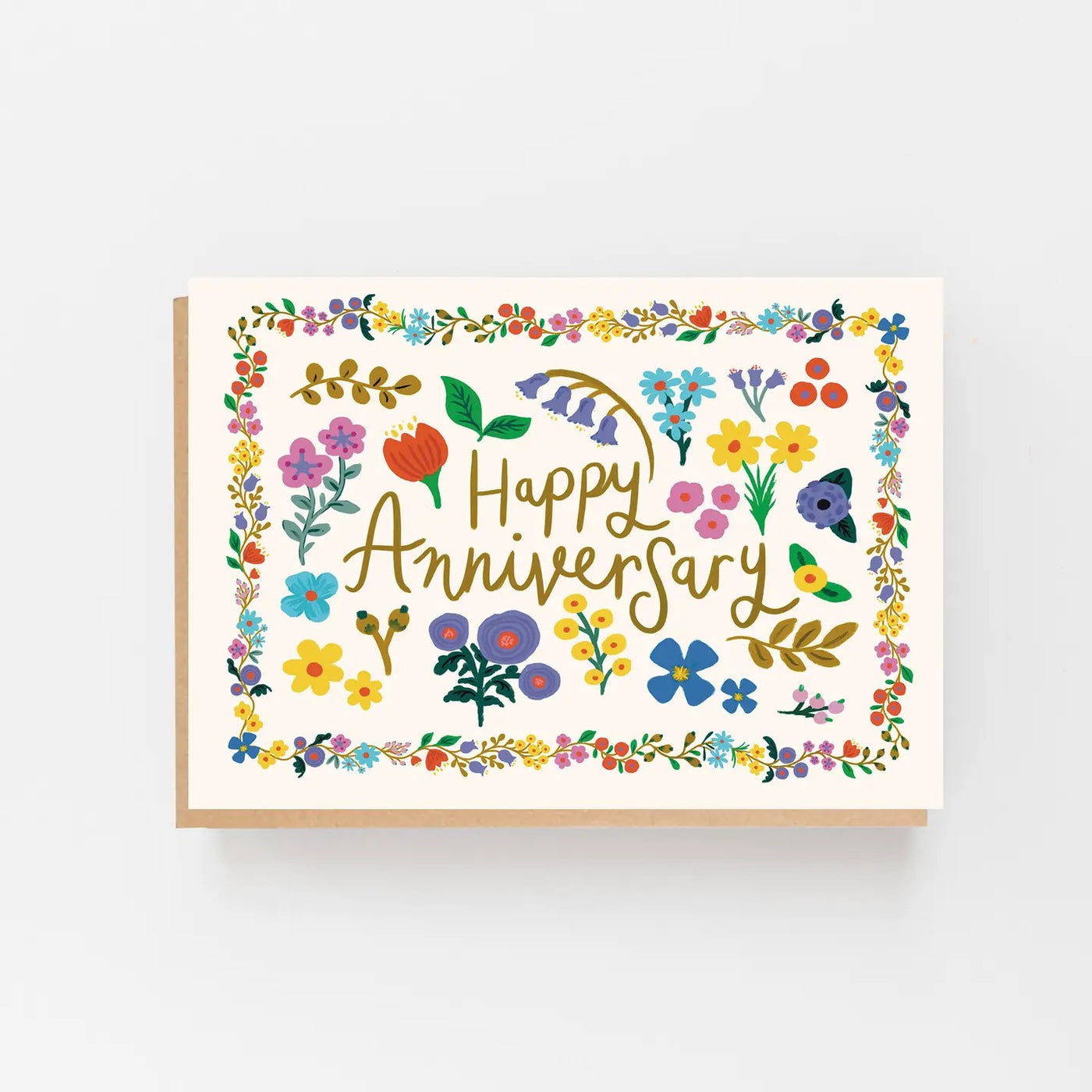 Happy Anniversary Romanian Pattern Cream