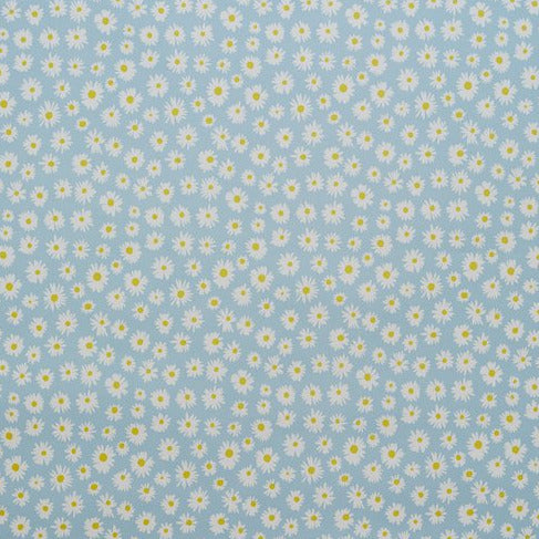 Blue Daisy Wrapping Paper