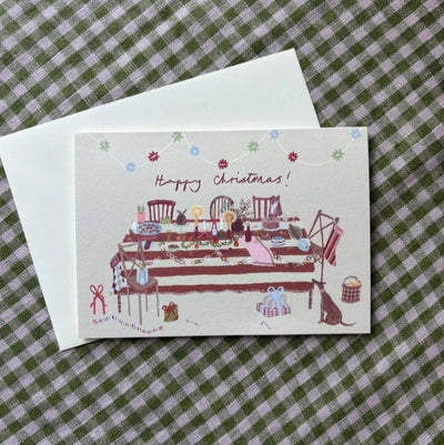 Christmas Eve Nibbles Christmas Card