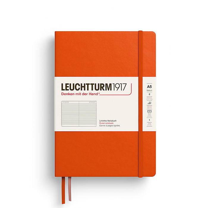 Leuchtturm A5 Notebook - Pumpkin