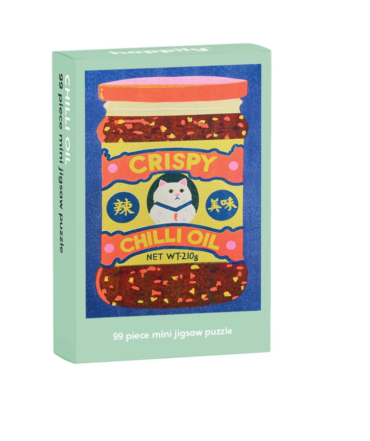 Mini 99 Piece Jigsaw Puzzle - Chilli Oil