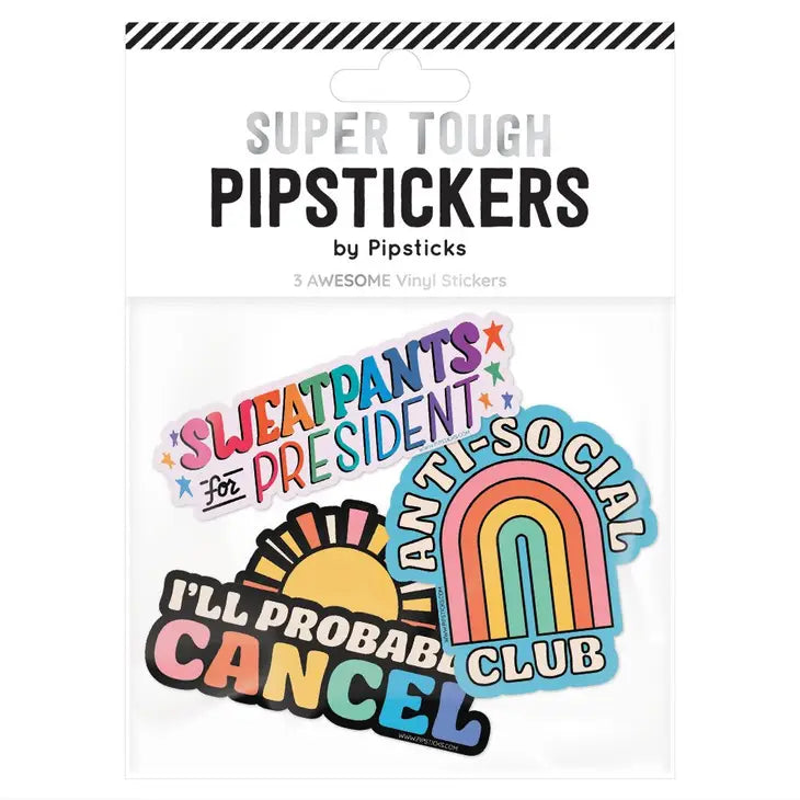 Going Solo Vinyl Sticker Collection by Pipsticks