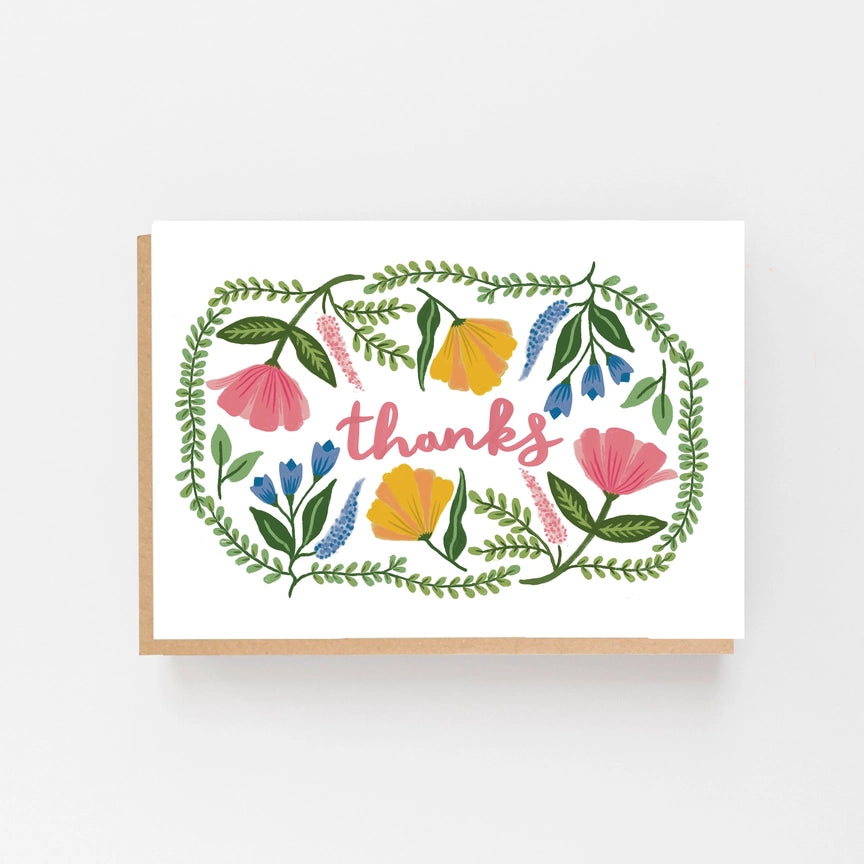 New Folk Thank You Card