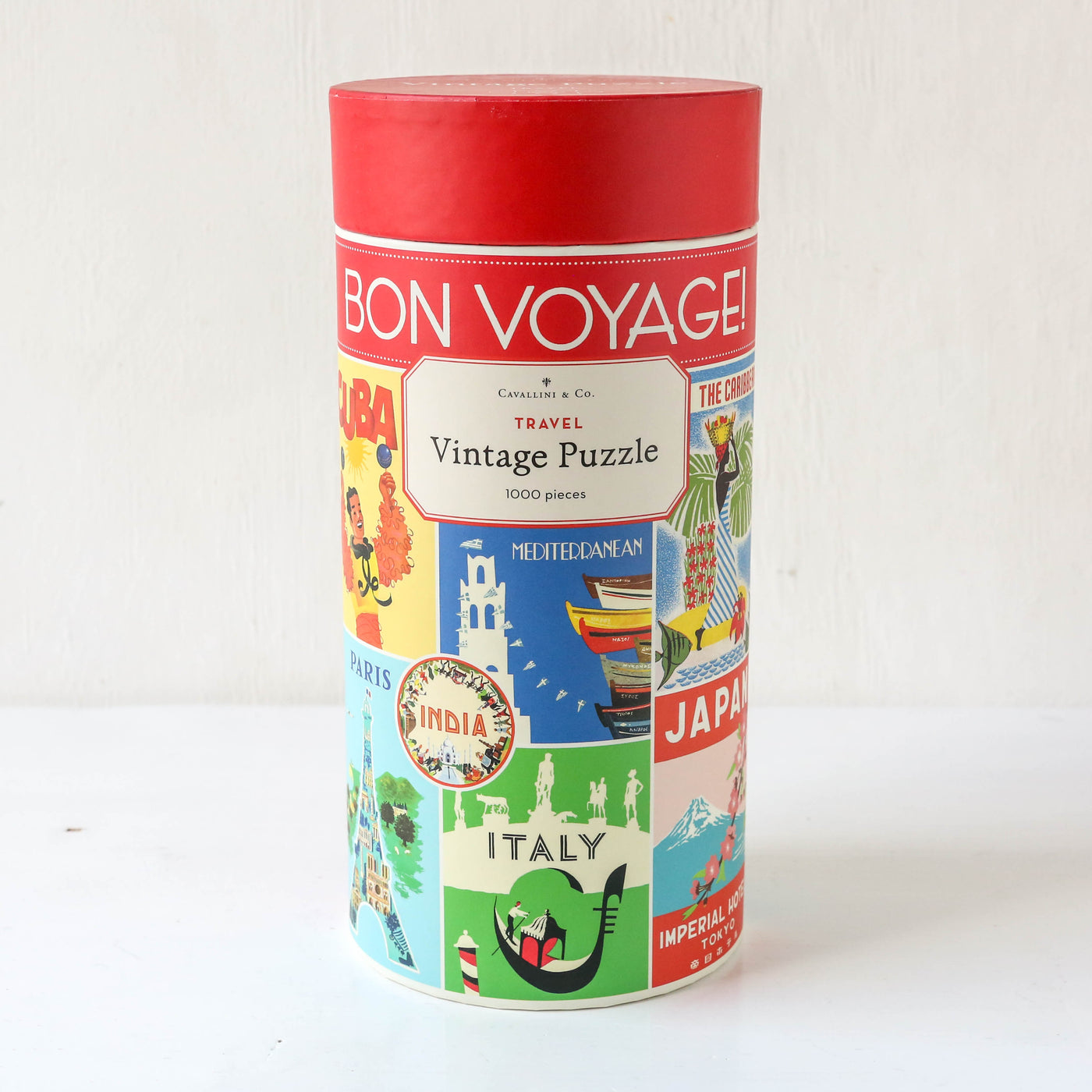 Vintage Travel 1000 Piece Puzzle