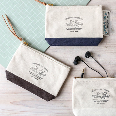 Cotton Canvas Pouch - 01