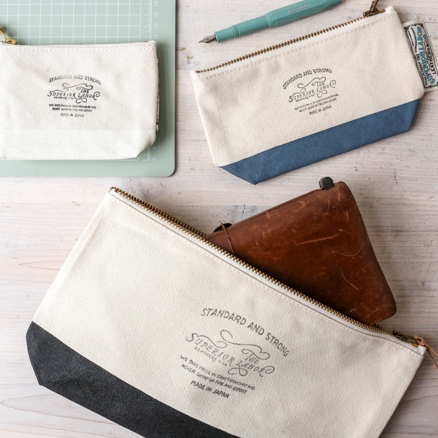 Cotton Canvas Pouch - 01