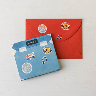 Record Player Pop-Up Card