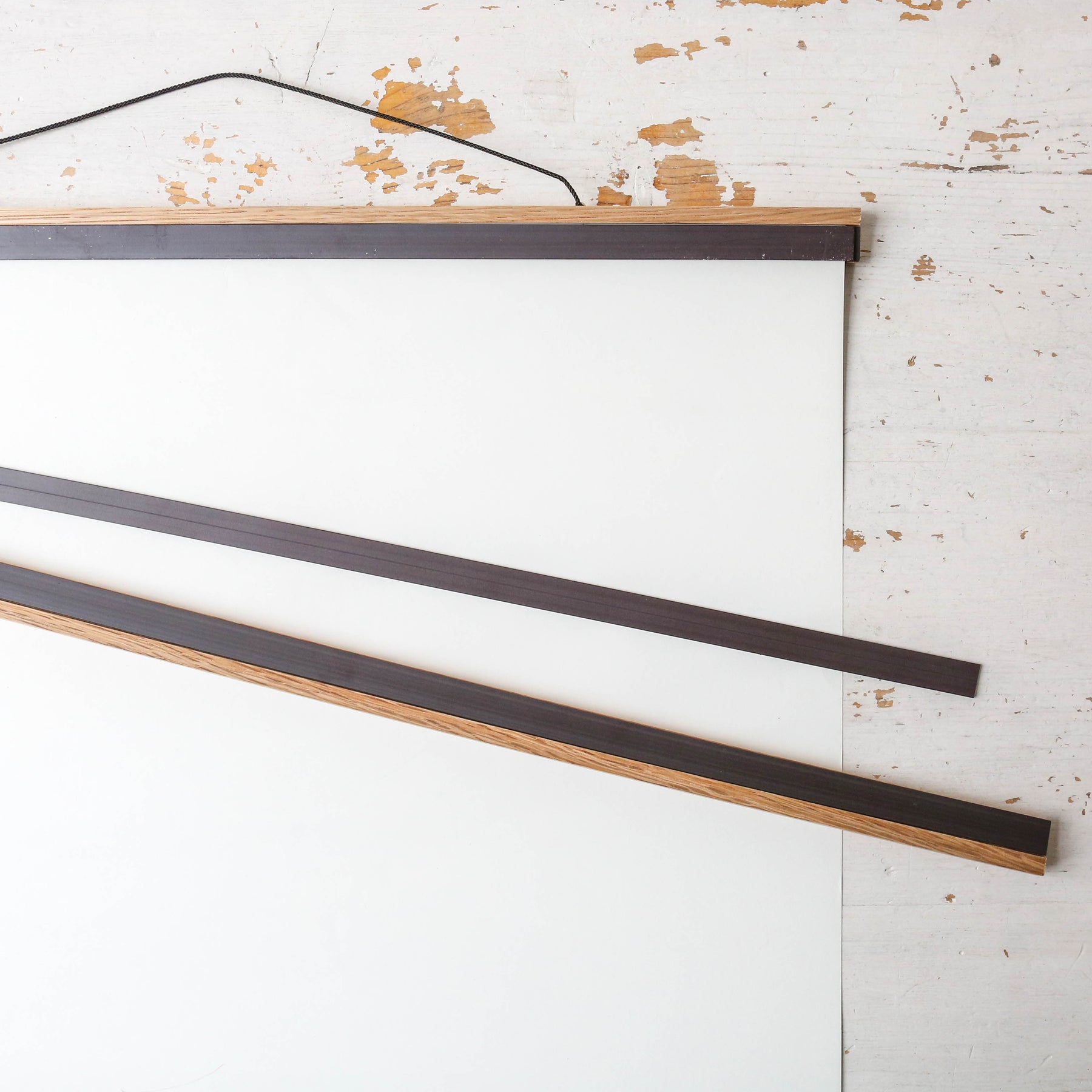 Magnetic Poster Hanging Rail - Oak – Berylune