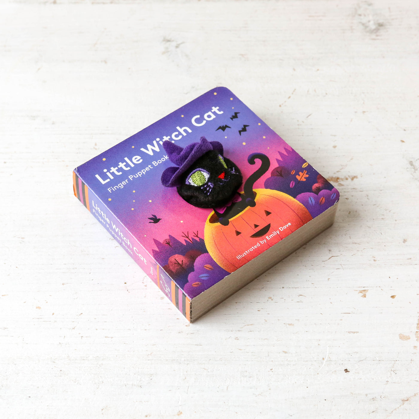 Finger Puppet Board Book - Little Witch Cat