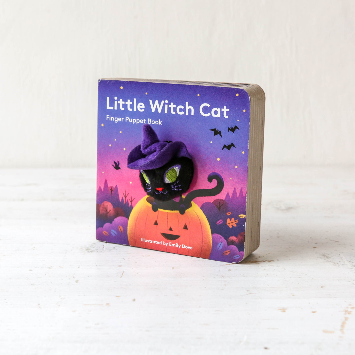 Finger Puppet Board Book - Little Witch Cat